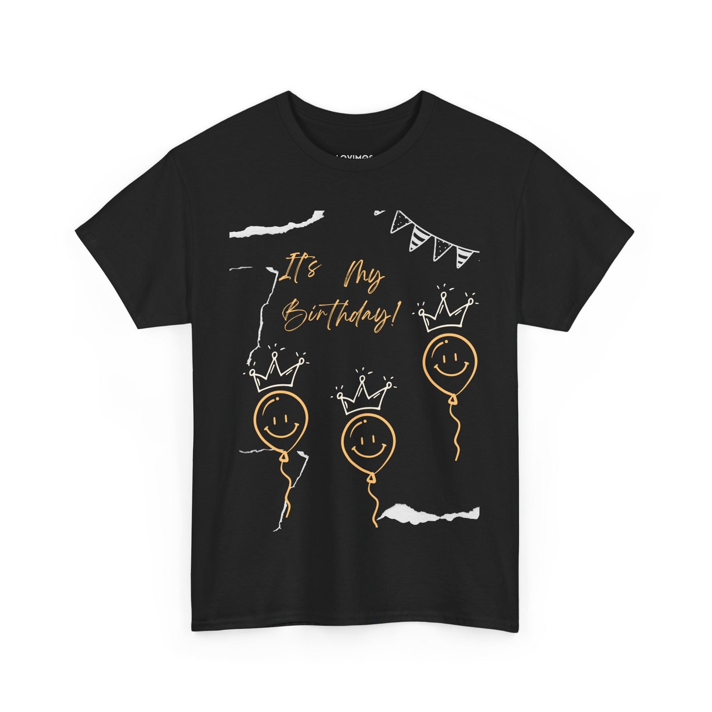 Birthday Celebration Unisex Heavy Cotton Tee - "It's My Birthday!"