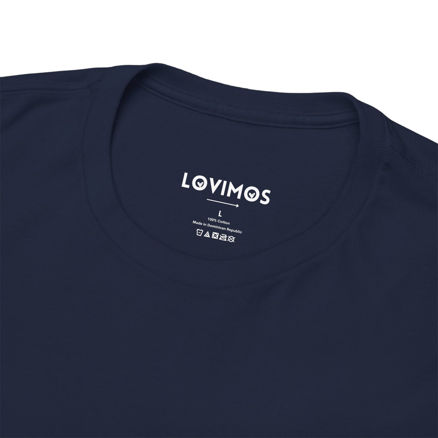 Unisex Heavy Cotton Tee - 'Presente' Minimalist Design T-Shirt