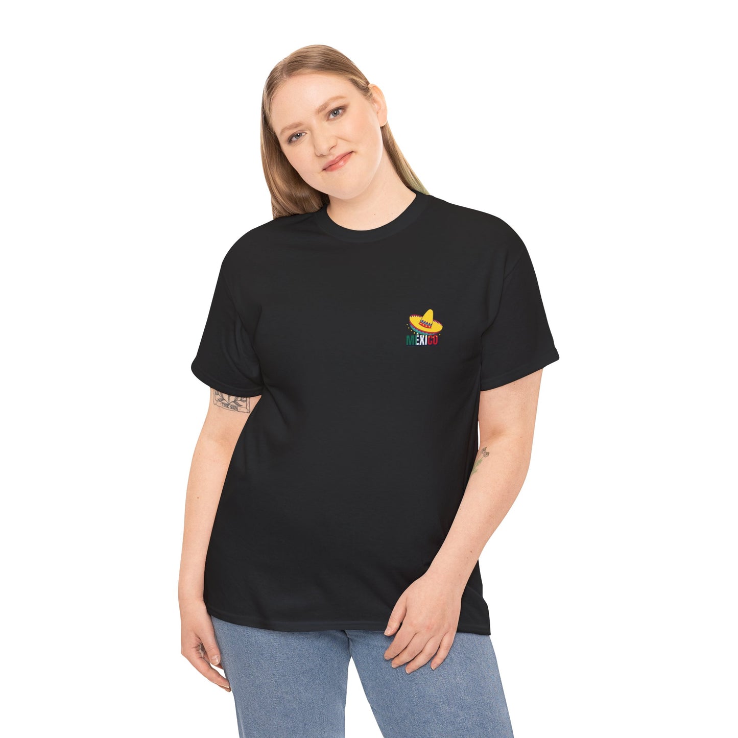 Cozy Unisex Cotton Tee - Mexico Design