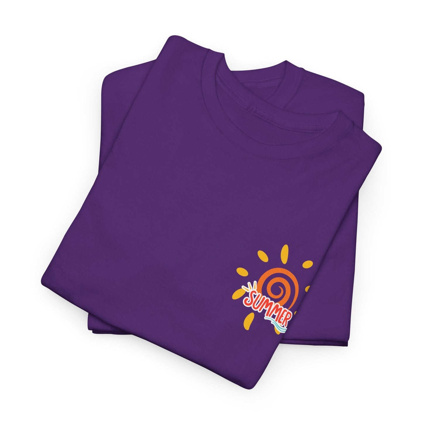 Summer Vibes Unisex Heavy Cotton Tee - Perfect for Outdoor Fun