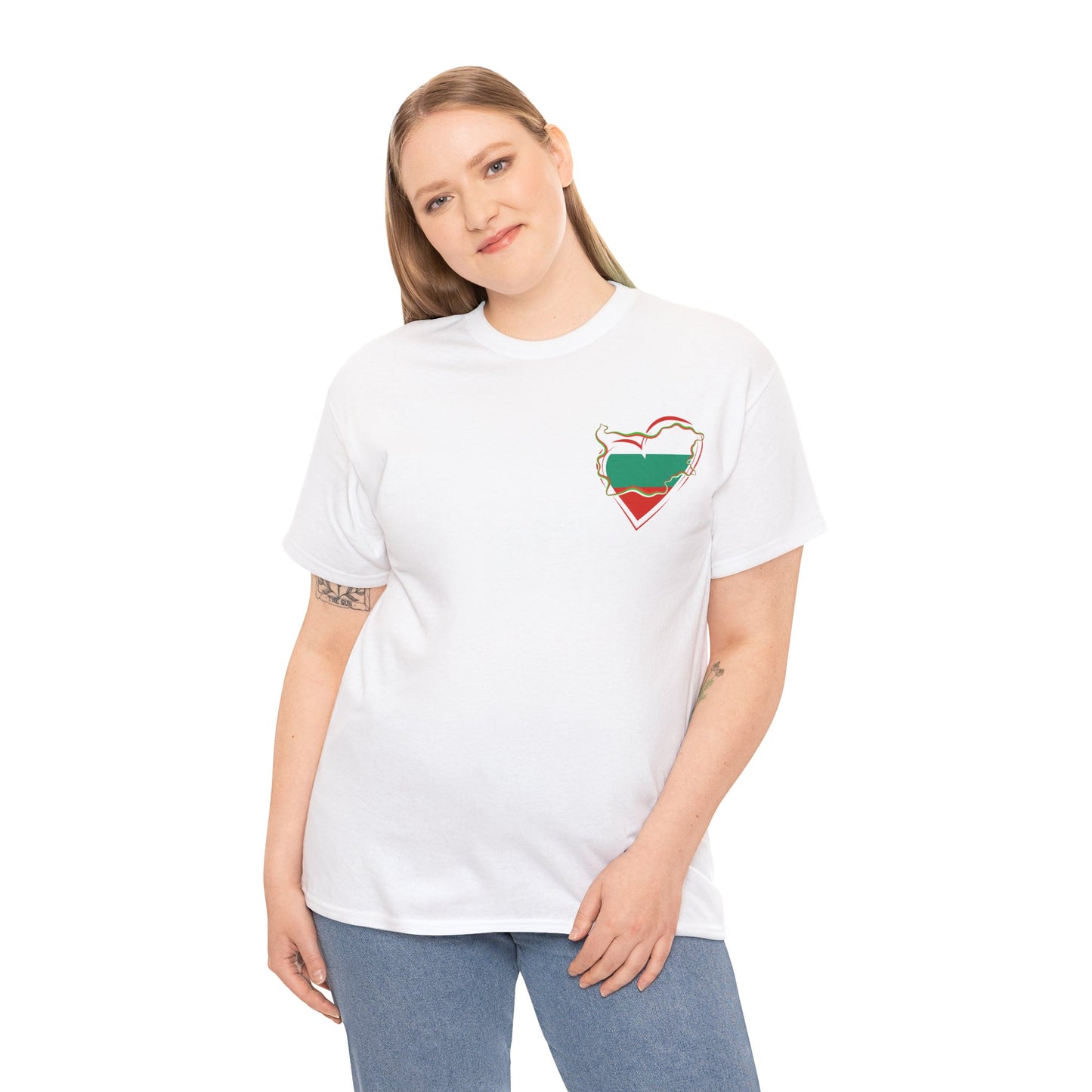 Unisex Cotton Tee - Bulgaria
