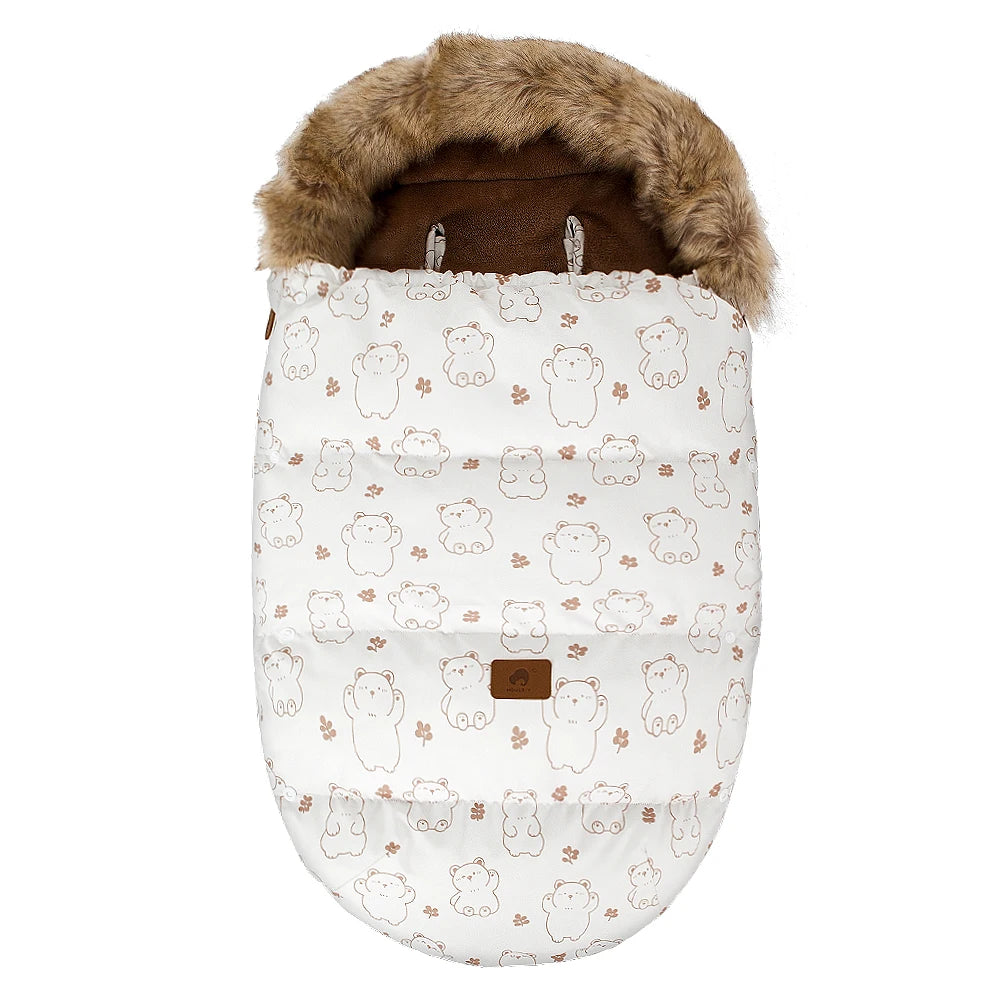 Cozy Winter Footmuff for Prams & Strollers (0–24 Months)